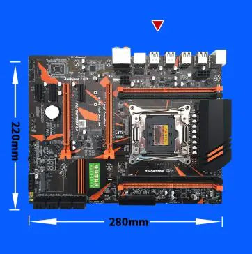X99 Motherboard LGA2011-3, Quad-Channel DDR4