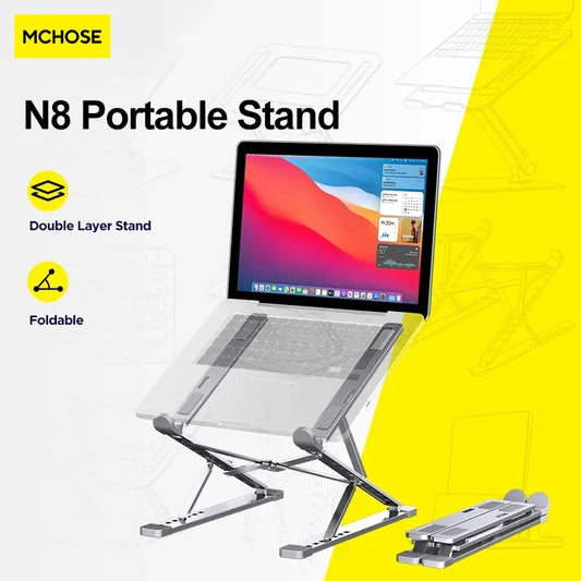 MC N8 New Adjustable Aluminum Laptop Stand