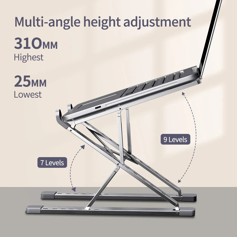 MC N8 New Adjustable Aluminum Laptop Stand